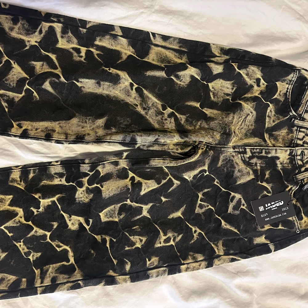jaded london acid wash jeans W24